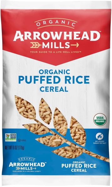 Arrowhead Mills Whole Grain Puffed Rice Cereal - 6 oz