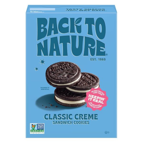 Back to Nature Classic Creme Sandwich Cookies - 9 oz