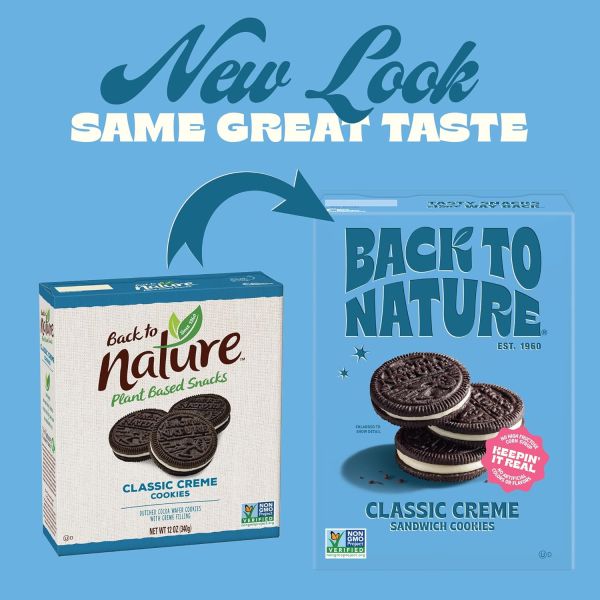 Back to Nature Classic Creme Sandwich Cookies - 9 oz