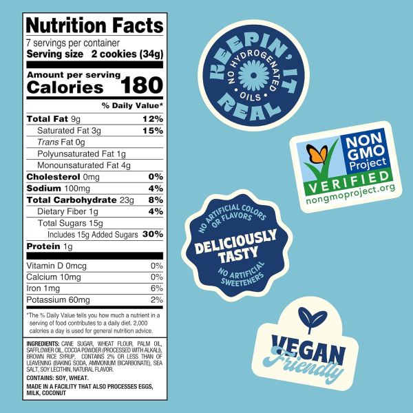 Back to Nature Double Creme Sandwich Cookies - 8.25 oz