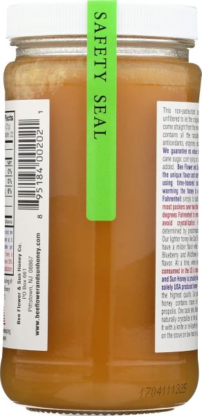 Bee Flower & Sun Honey Co. Pure Raw Wildflower Honey - 1 lb