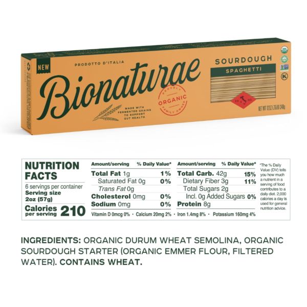 Bionaturae Sourdough Spaghetti - 12 oz