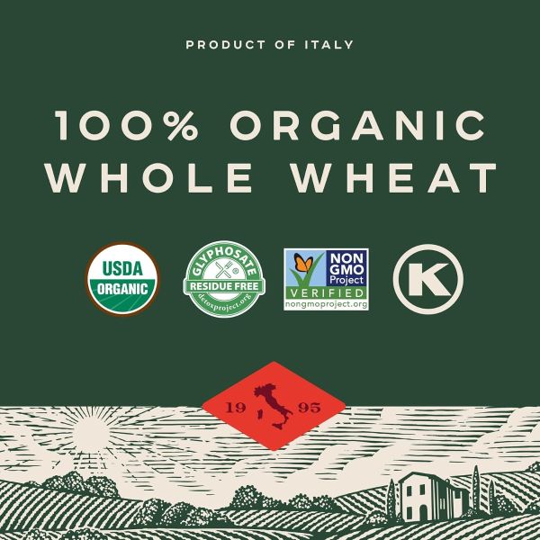 Bionaturae Organic 100% Whole Wheat Fusilli Pasta - 16 oz