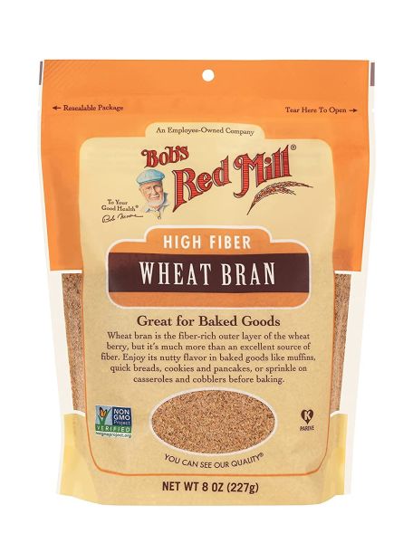Bob's Red Mill High Fiber Wheat Bran - 8 oz