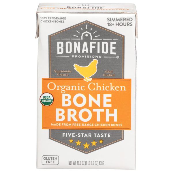 Bonafide Provisions Organic Chicken Bone Broth - 16.9 oz