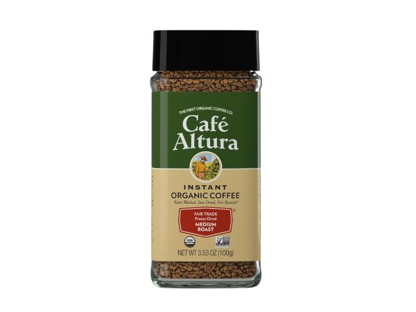 Cafe Altura Organic Instant Coffee, Medium Roast - 3.53 oz