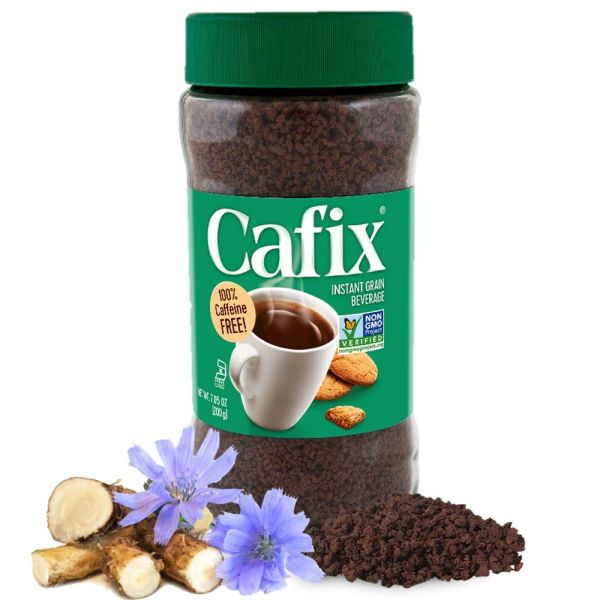 Cafix Non-GMO Instant Beverage, Caffeine Free - 7.05 oz