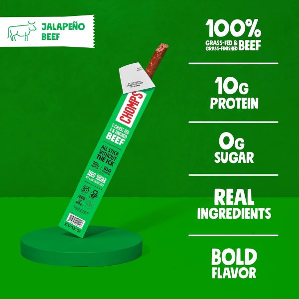 Chomps Jalapeno Beef Stick - 1.15 oz