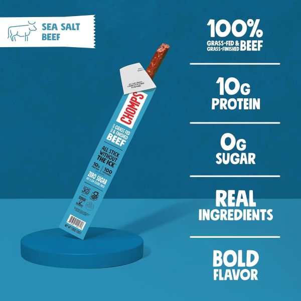 Chomps Sea Salt Beef Stick - 1.15 oz