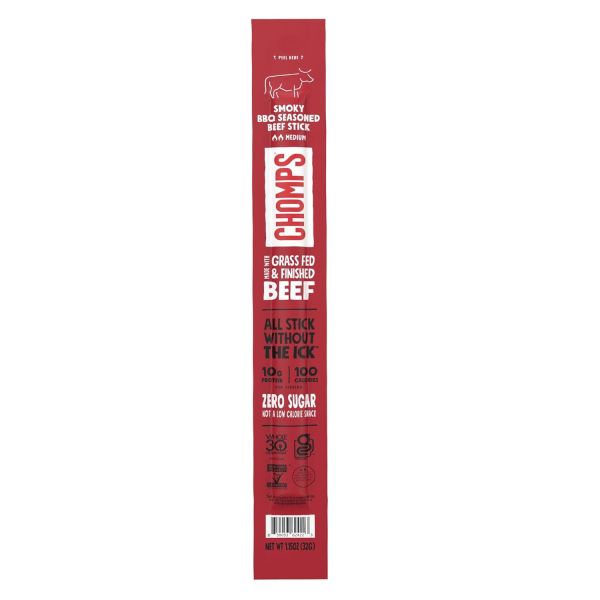 CHOMPS Smoky BBQ Beef Stick - 1.15 oz