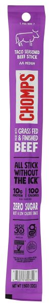 Chomps Taco Seasoned Beef Stick - 1.15 oz