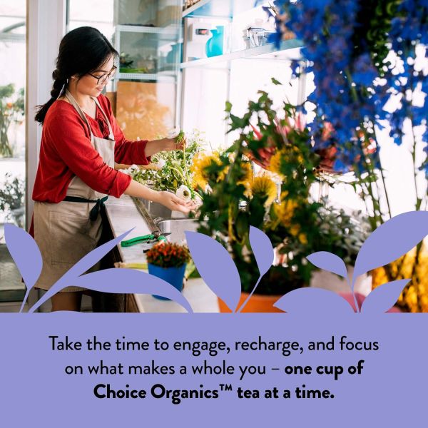 Choice Organics Earl Grey Black Tea - 16 Tea Bags