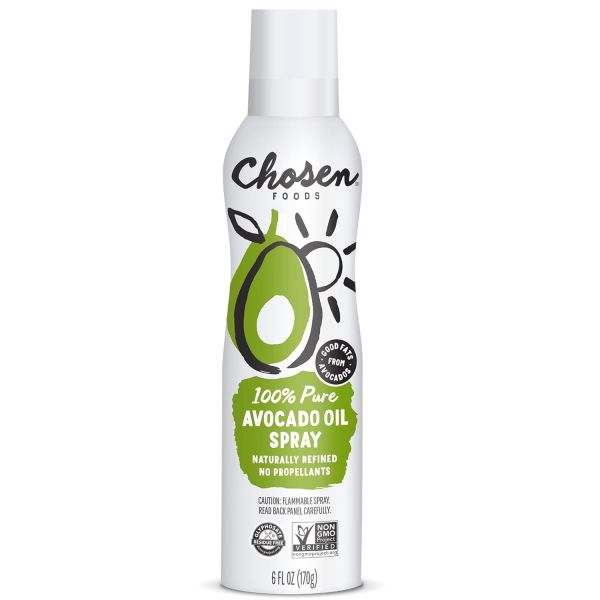 Chosen Foods 100% Pure Avocado Oil Spray, Non-GMO - 4.7 fl oz
