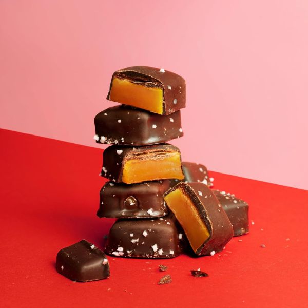 Cocomels Chocolate-Covered Sea Salt Coconut Milk Caramel Bites - 3.5 oz