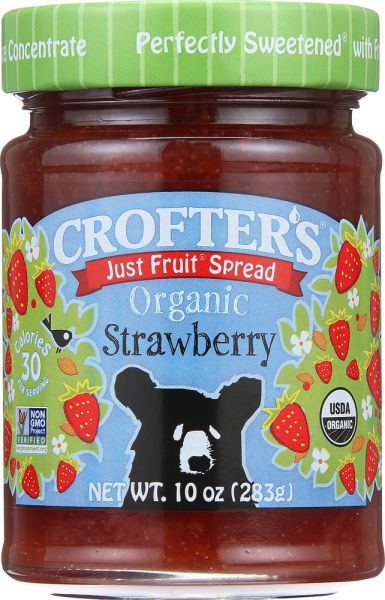 Crofters Organic Strawberry Fruit Spread - 10 oz