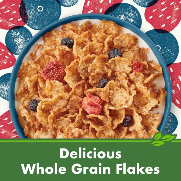 Cascadian Farm Organic Mixed Berry Cereal, No Added Sugar - 12.5 oz