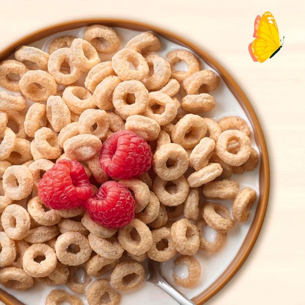 Cascadian Farm Organic Cereal, Purely O's - 8.6 oz