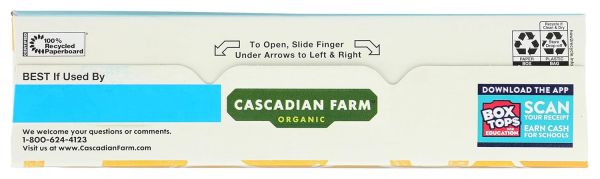 Cascadian Farm Organic Cereal, Honey Nut O's - 9.5 oz