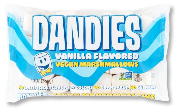 Dandies Vegan Marshmallows, Vanilla - 10 oz