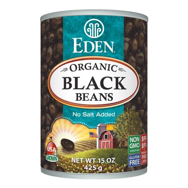 Eden Organic Black Beans - 15 oz