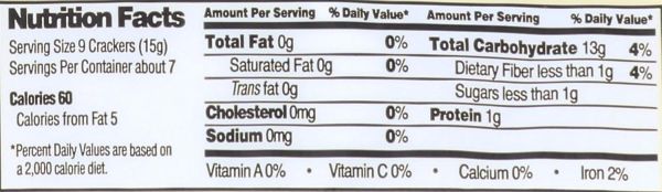 Edward & Sons Organic Brown Rice Snaps, Gluten Free Unsalted Plain - 3.5 oz