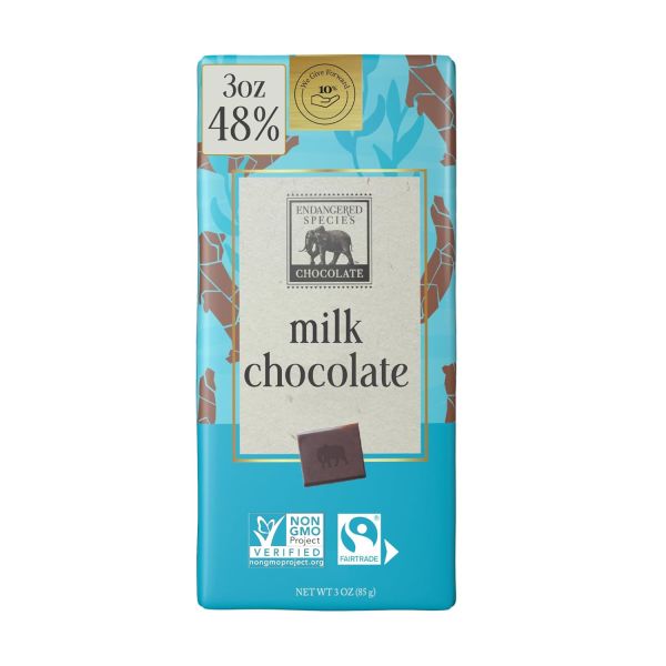 Endangered Species Smooth + Creamy Milk Chocolate Bar