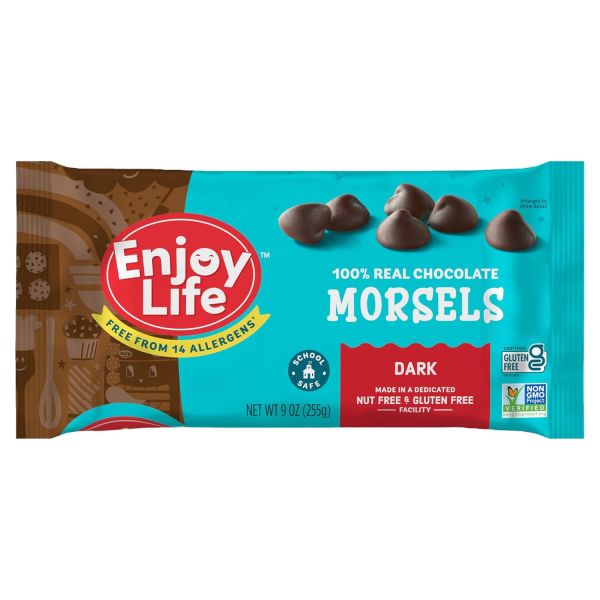 Enjoy Life Real Dark Chocolate Morsels - 9 oz
