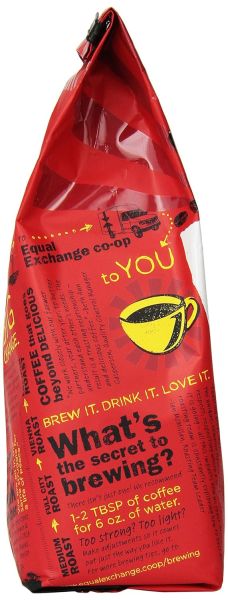 Equal Exchange Organic Ground Coffee, Colombian - 12 oz