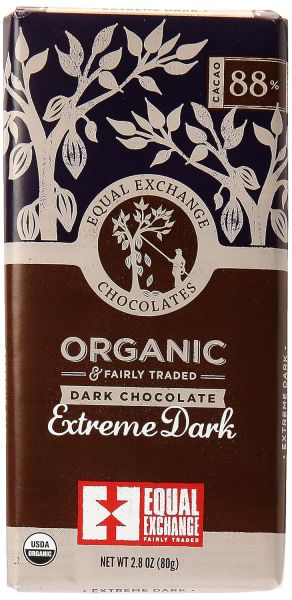Equal Exchange Organic Extreme Dark Chocolate Bar