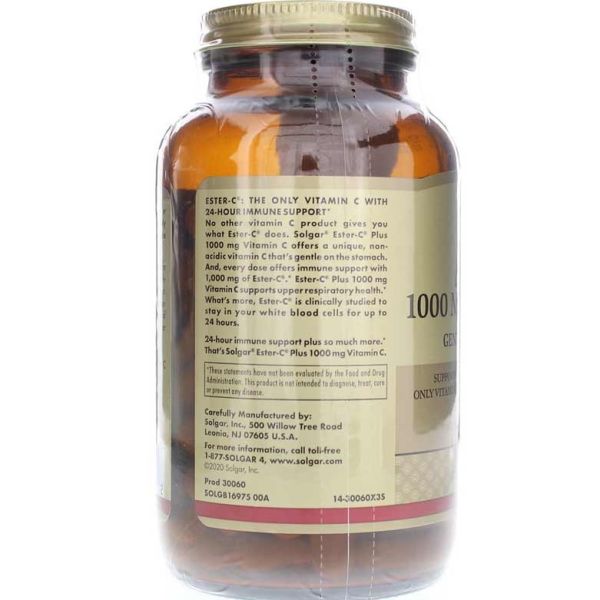 Solgar Ester-C Plus 1000 Mg Vitamin C 100 Capsules