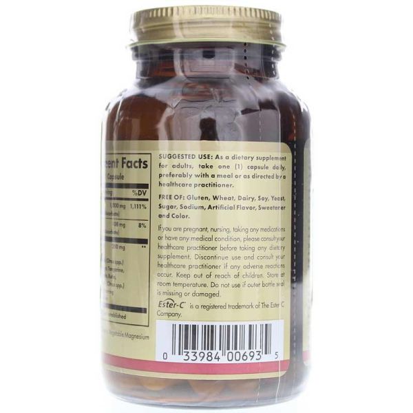 Solgar Ester-C Plus 1000 Mg Vitamin C 50 Capsules