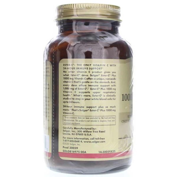 Solgar Ester-C Plus 1000 Mg Vitamin C 50 Capsules