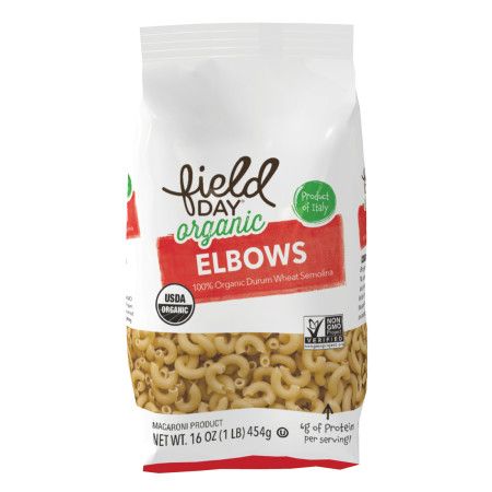 Field Day Organic Traditional Elbow Macaroni - 16 oz