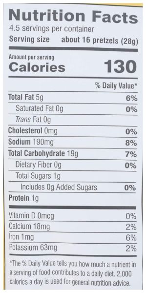 FitJoy Tangy Dijon Mustard Pretzels - 4.5 oz