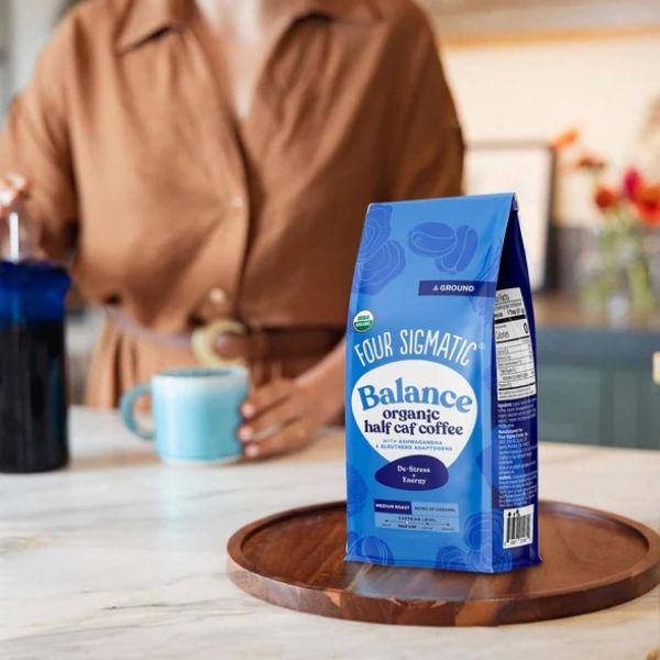 Four Sigmatic Ground Coffee with Ashwagandha & Eleuthero, Balance - 10 oz