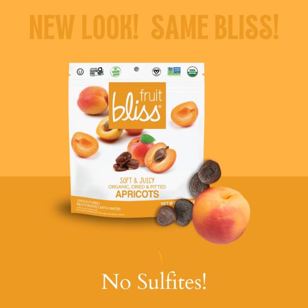 Fruit Bliss Organic Turkish Apricots - 5 oz