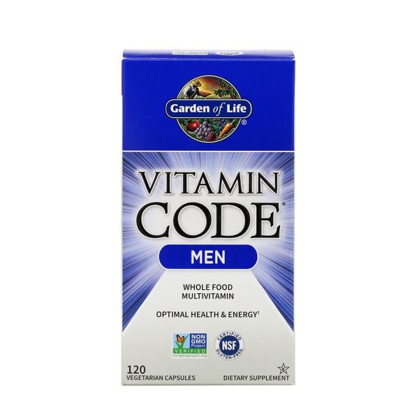 Garden of Life Vitamin Code® Men - 120 Vegetarian Capsules