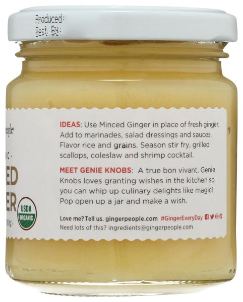 The Ginger People Organic Minced Ginger - 6.7 oz