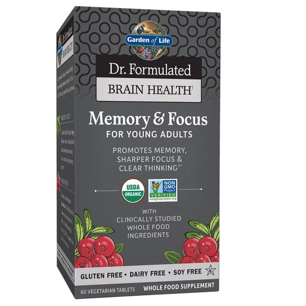 Dr. Formulated Memory & Focus For Young Adults 60 Tablets
