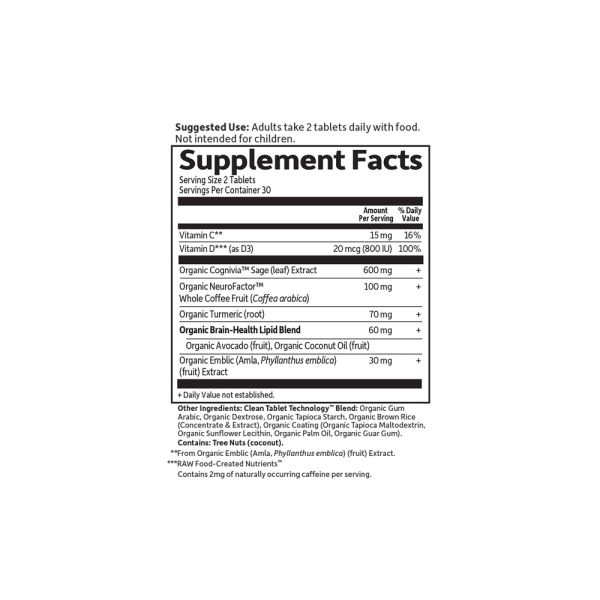 Dr. Formulated Memory & Focus For Young Adults 60 Tablets