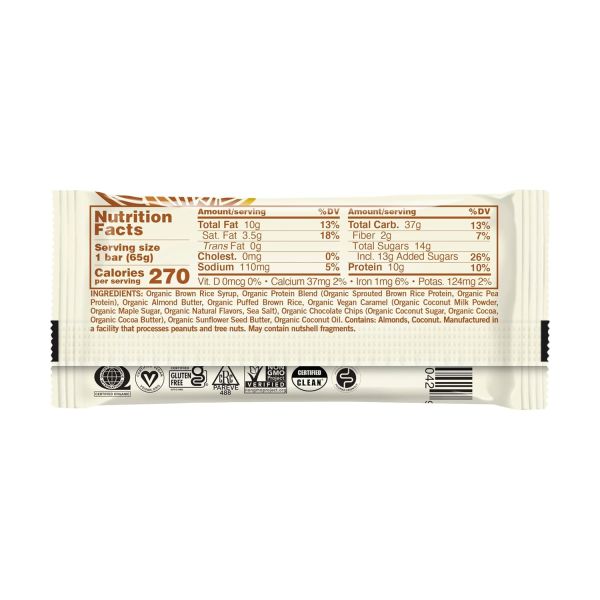 GoMacro MacroBar, Salted Caramel & Chocolate Chips - 2.3 oz