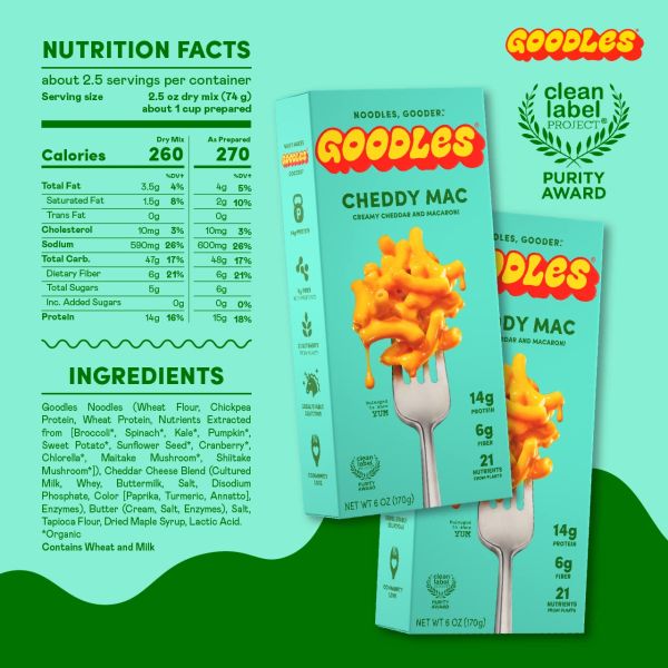 Goodles Cheddy Mac & Cheese - 6 oz