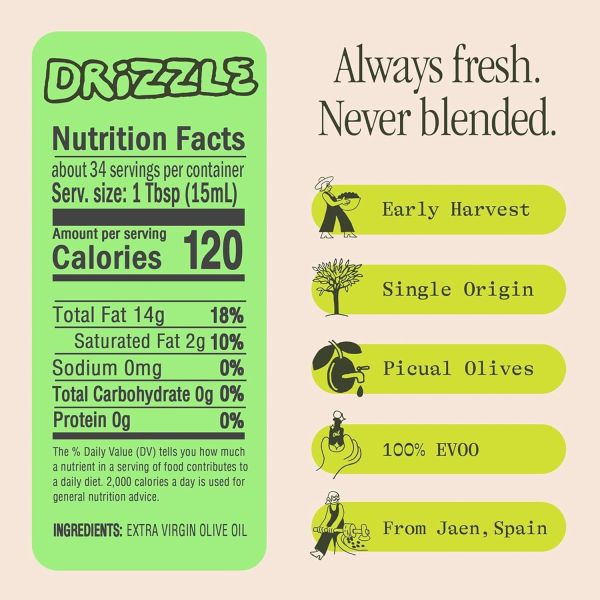 Graza Drizzle Extra Virgin Olive Oil - 16.9 fl oz