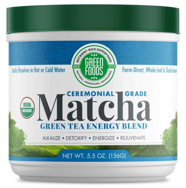 Green Foods Matcha Green Tea Energy Blend - 5.5 oz