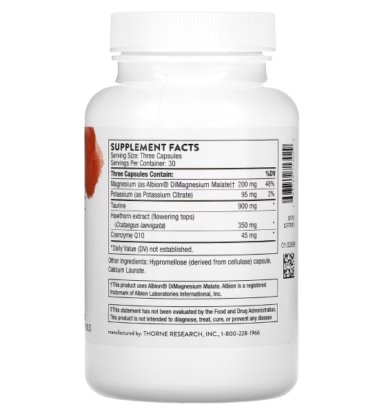 Thorne Heart Health Complex - 90 Capsules