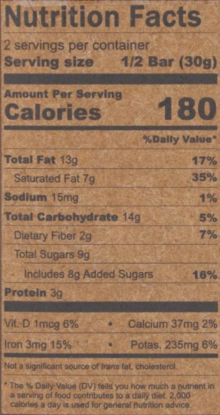 Hu Dark Chocolate Bar, Cashew Butter & Raspberry Jelly - 2.1 oz