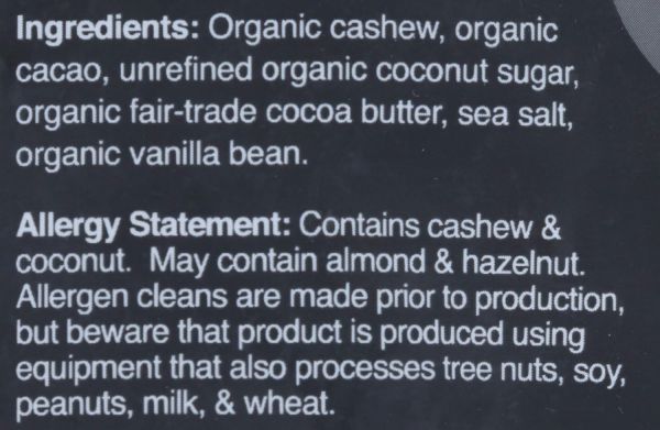 Hu Hunks Vegan Chocolate Covered Cashews with Vanilla Bean