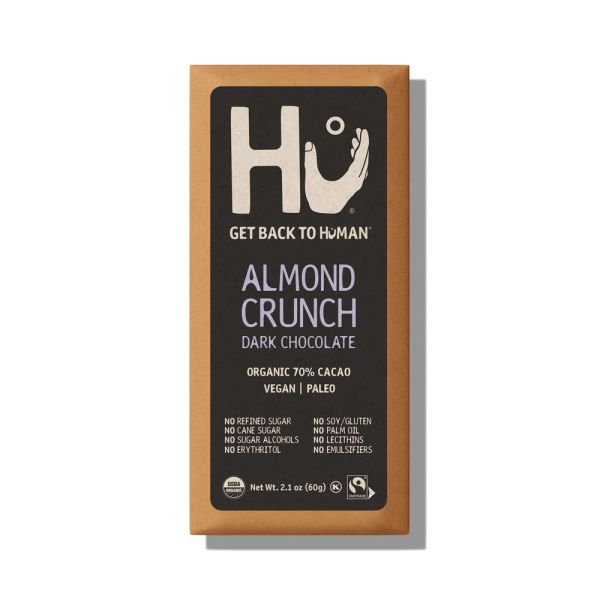 Hu Almond Crunch Dark Chocolate Bar - 2.1 oz