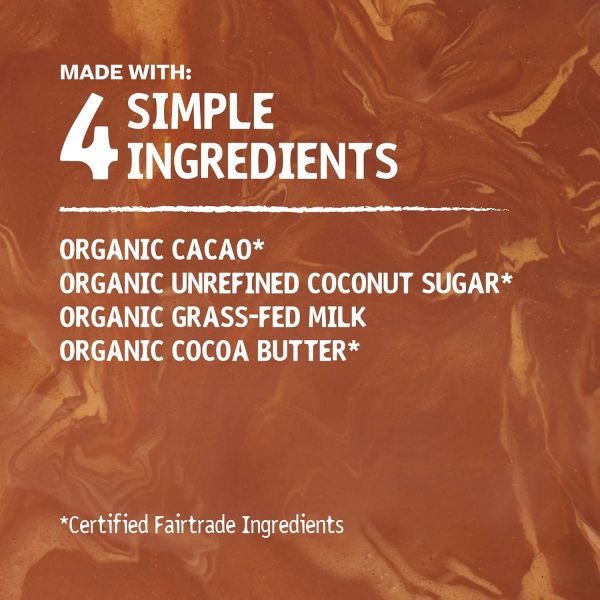 Hu Organic Fair Trade Simple Milk Chocolate Bar - 2.1 oz