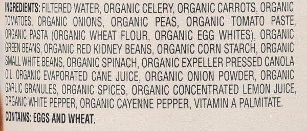Health Valley Organic No Salt Added Minestrone Soup - 15 oz